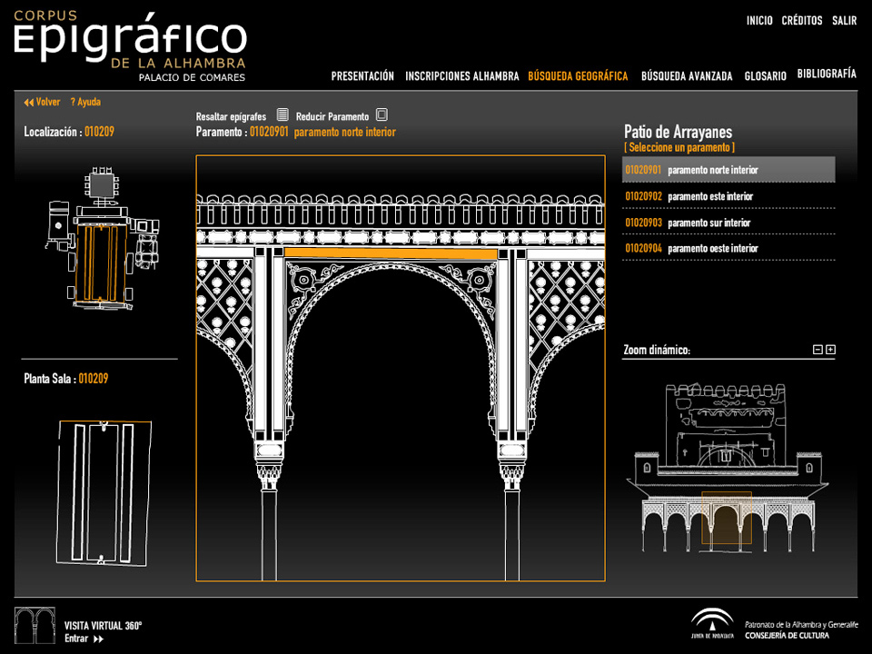 Epigraphic corpus of the Alhambra