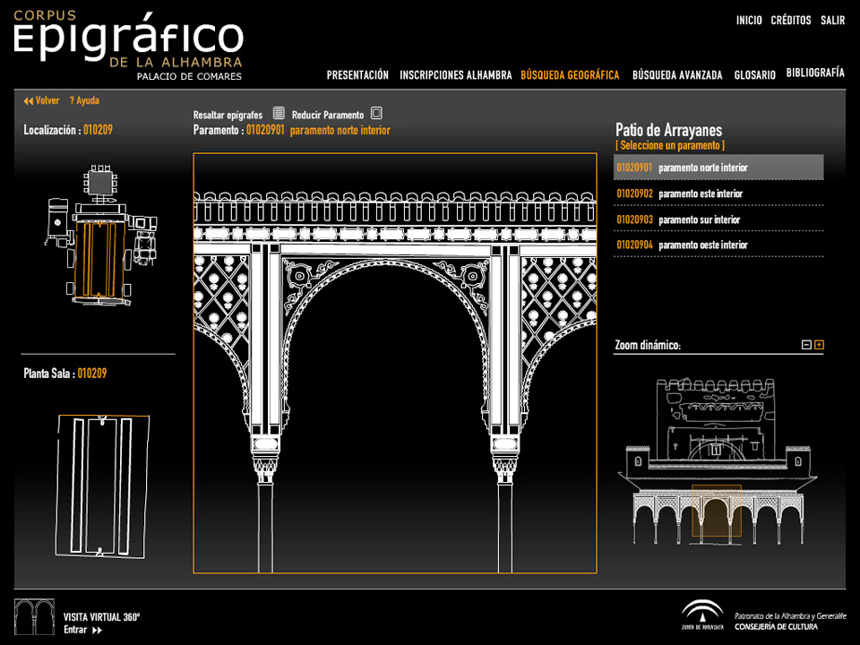 Epigraphic corpus of the Alhambra