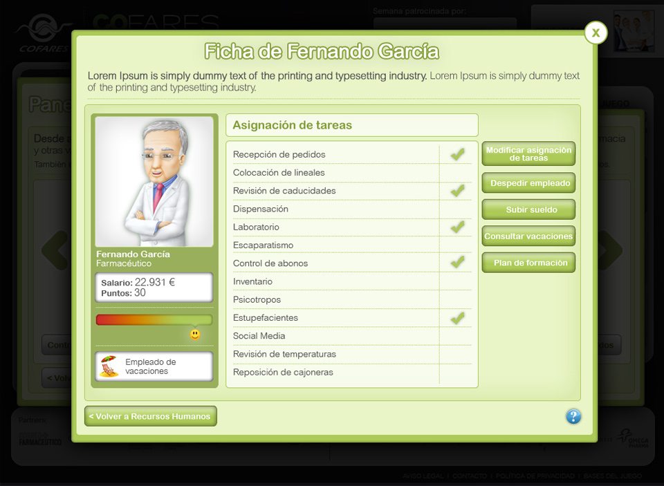 Cofares Pharmagame