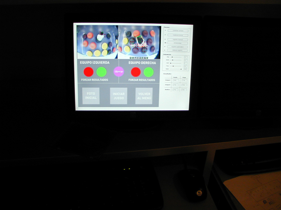 Computer vision control panel application
